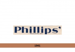 Toothpaste logo evolution Phillips' STERLING DRUG INC.