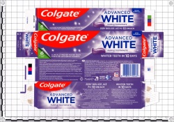 Toothpaste Colgate Advanced White Purple Toothpaste COLGATE-PALMOLIVE