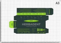Toothpaste Herbadent Forte Zubní Pasta z Bylin Herbai a.s.