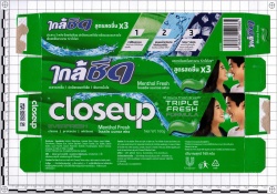 Toothpaste Close-up Everfresh Menthol Fresh Unilever