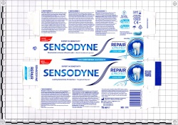 Toothpaste Sensodyne Repair & Protect Cool Mint HALEON