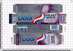 Toothpaste Odol Velvet White HALEON
