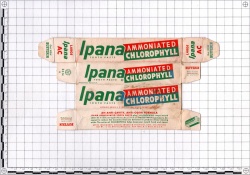 Toothpaste Ipana Ammoniated Chlorophyl BRISTOL-MYERS CO.