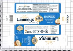 Toothpaste Lumineux Whitening Toothpaste Oral Essentials, Inc.