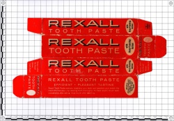 Toothpaste Rexall REXALL DRUG COMPANY