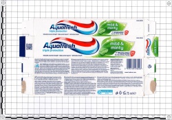 Toothpaste Aquafresh Triple Protection Mild & Minty HALEON