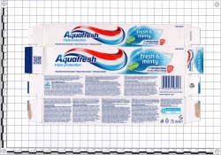 Toothpaste Aquafresh Triple Protection Fresh & Minty Haleon