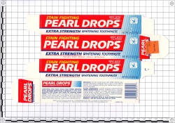 Toothpaste Pearl Drops Stain Fighter Extra Stength Whitening Toothpaste Carter Products