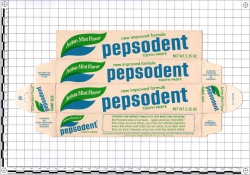 Toothpaste Pepsodent Action-Mint Flavor LEVER BROTHERS COMPANY