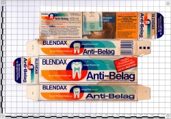 Toothpaste Blendax Anti-Belag