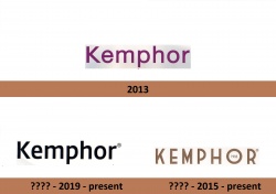 Toothpaste logo evolution Kemphor VERKOS laboratorios, S.A.