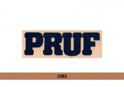 Toothpaste logo evolution Pruf Colgate-Palmolive Company