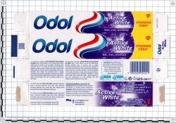 Toothpaste Odol Active White GSK Consumer Healthcare